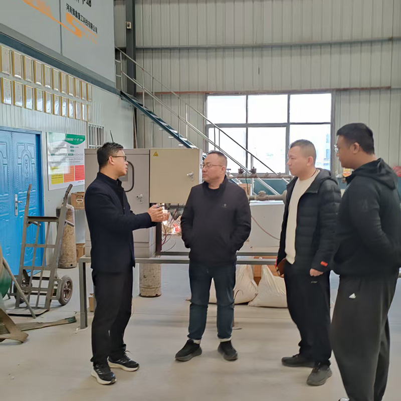 巩义市开发区规划局李局长莅临我厂指导 共绘高质量发展新蓝图