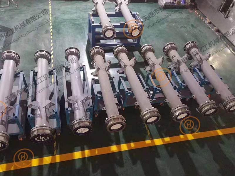雙管板碳化硅換熱器 雙管板碳化硅換熱器